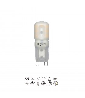 Bombilla Led G9 2.5W 220LM 360º IP20 Regulable