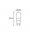 Bombilla Led G9 2.5W 220LM 360º IP20 Regulable