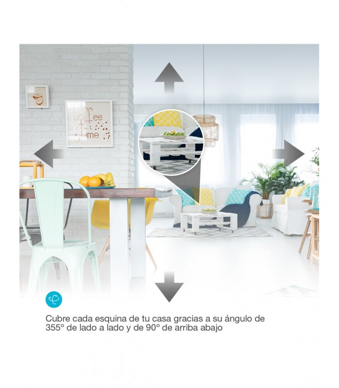 Cámara inteligente Calunda vía wifi 1080P-2MP