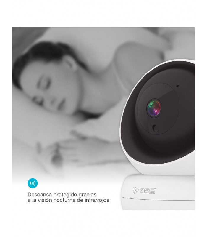 Cámara inteligente Calunda vía wifi 1080P-2MP