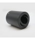 Aplique Basculante Superficie Redondo Negro GU10