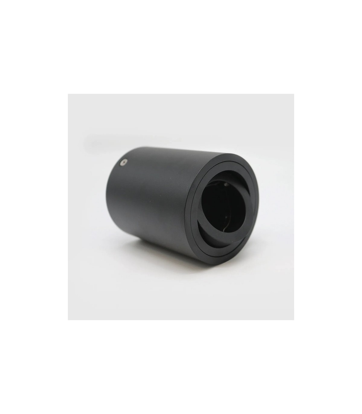 Aplique Basculante Superficie Redondo Negro GU10