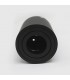 Aplique Basculante Superficie Redondo Negro GU10