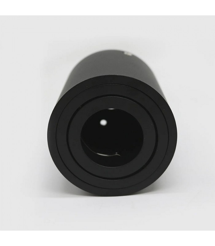 Aplique Basculante Superficie Redondo Negro GU10