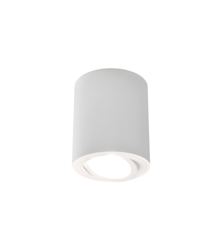 Aplique Basculante Superficie Redondo Blanco GU10