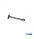 Soporte para mástil pared atornillable "L" 400mm