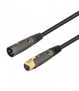 Conexión de audio XLR-Canon Macho - Hembra Balanceado 10 metros