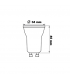 Dicroica GU10 LED 35mm 2W 150Lm 3000K IP20