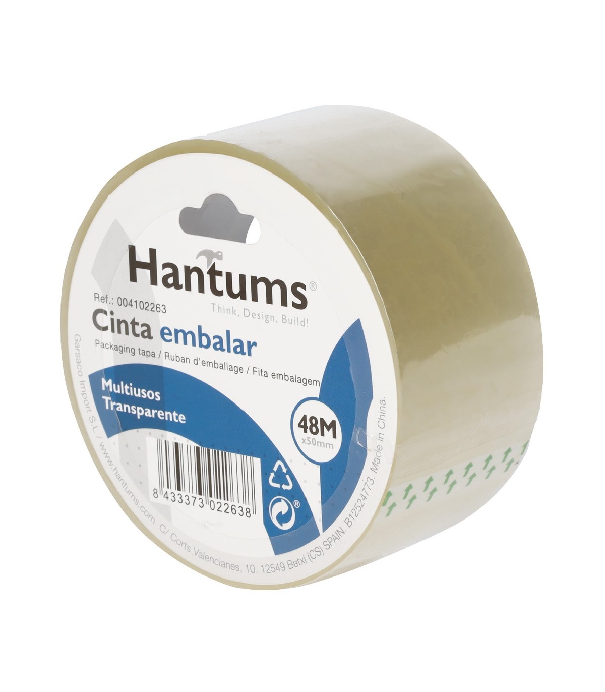 Cinta embalar Transparente 48 Metros