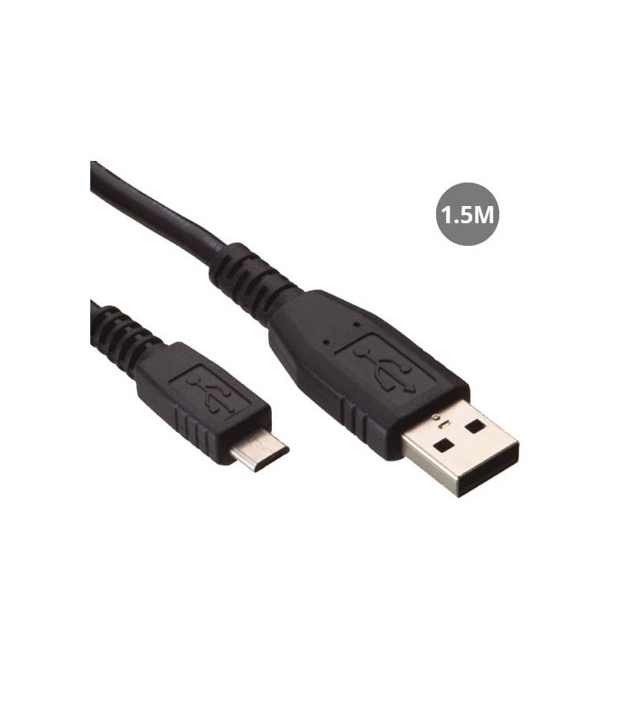 Cable USB-A macho a Micro USB macho 2.0 - 1.5M