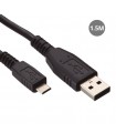 Cable USB-A macho a Micro USB macho 2.0 - 1.5M