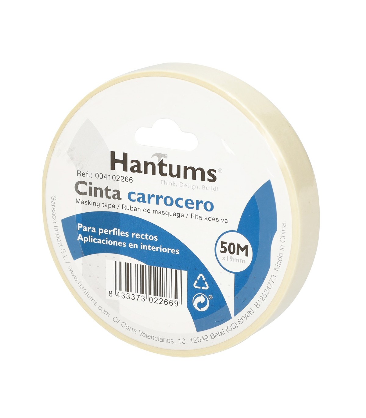 Cinta carrocero 19mm 50 Metros