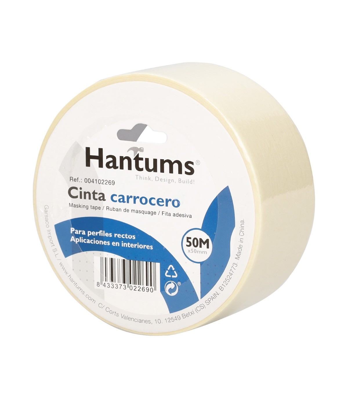 Cinta carrocero 50mm 50 Metros