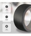 Cinta impermeable tuberías Negro 48mm 30 Metros