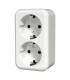 Base enchufe sucko superficie Delta 2P+TT 16A 250V