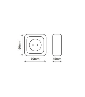 Base de Superficie LG Alpha 2P+TT 10A 250V