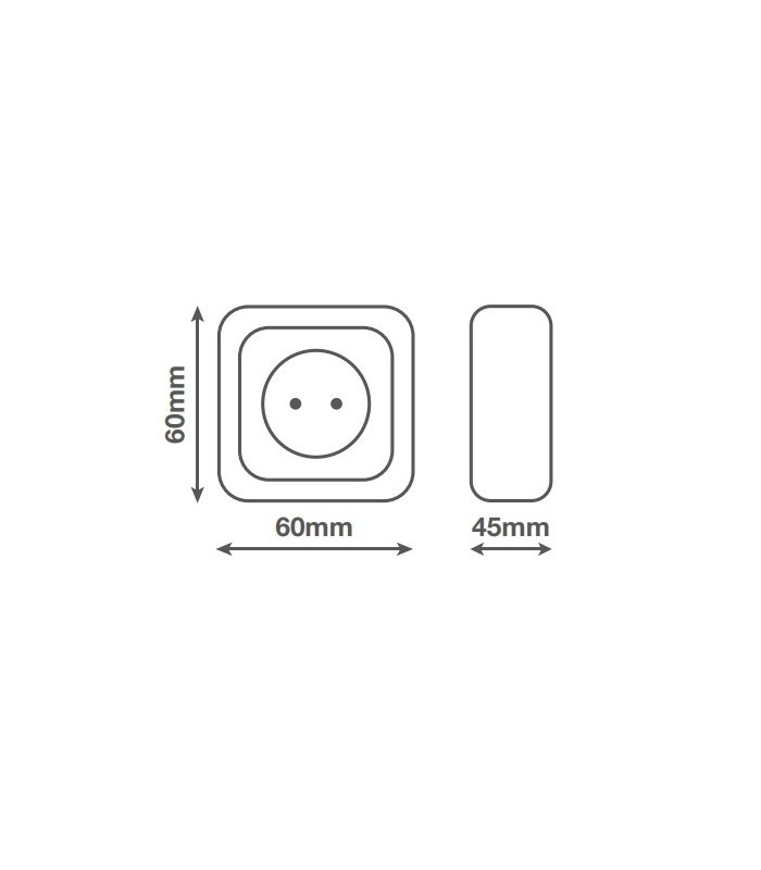 Base de Superficie LG Alpha 2P+TT 10A 250V