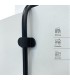 Abrazadera adhesiva para cable 1 orificio - 1 Unidad