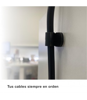 Abrazadera adhesiva para cable 1 orificio - 1 Unidad