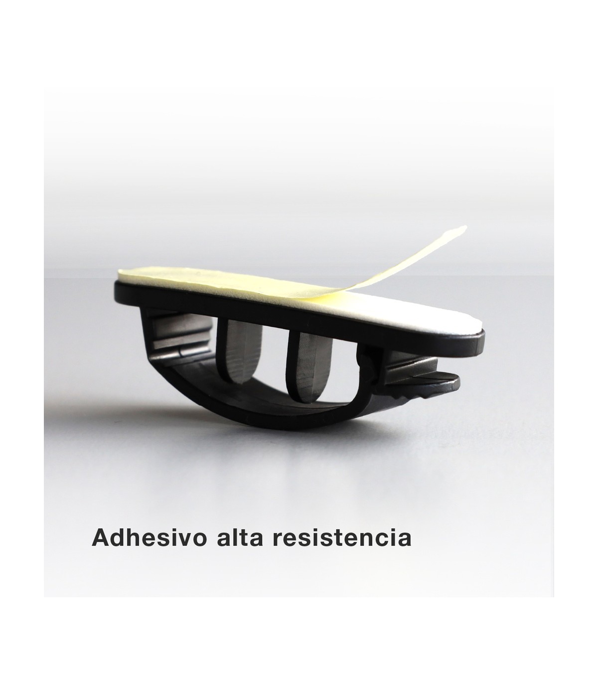 Abrazadera adhesiva para cable 3 orificios - 1 Unidad