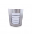 Aplique Exterior Pared Rejilla Acero Inoxidable 1xE27