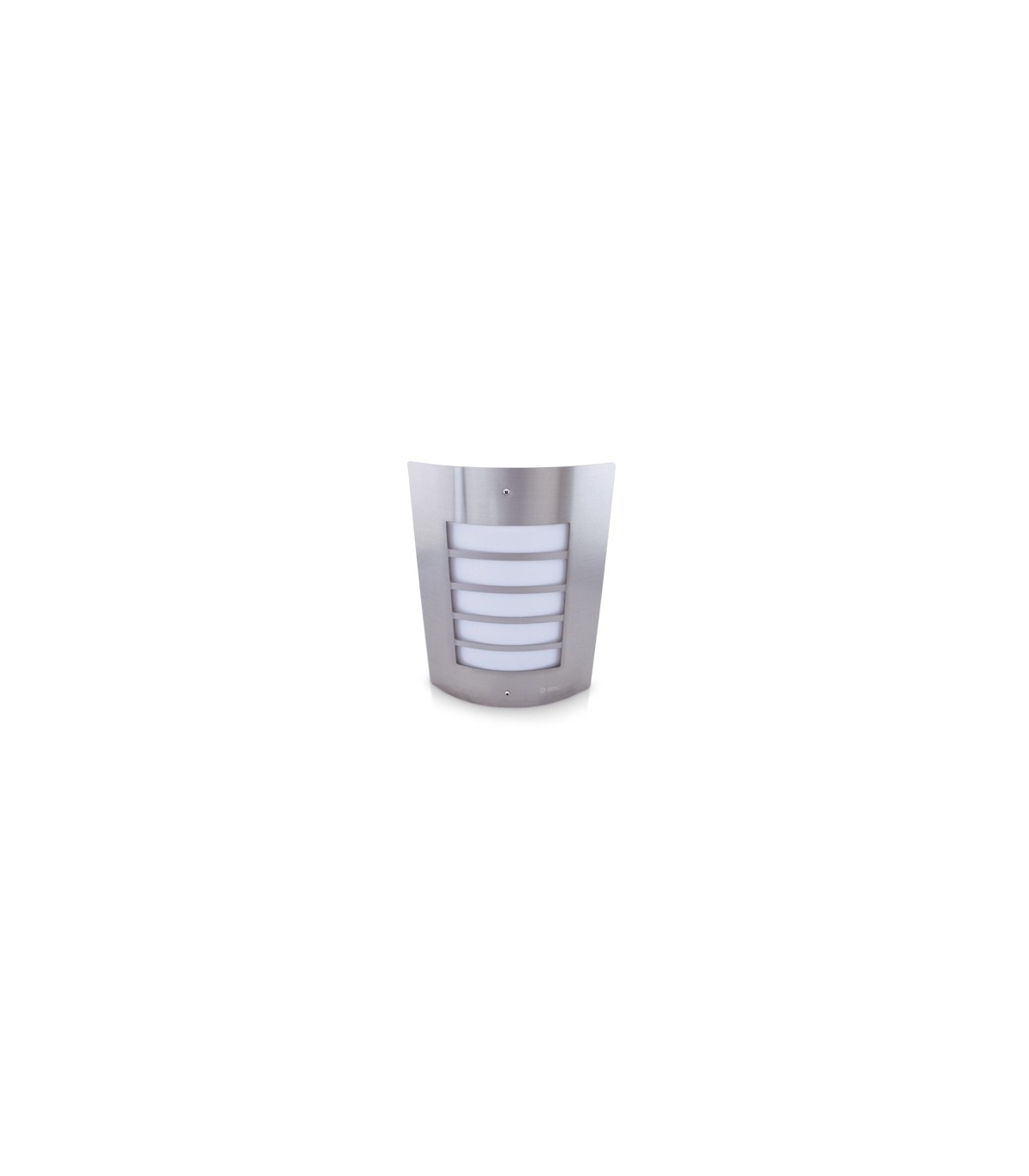 Aplique Exterior Pared Rejilla Acero Inoxidable 1xE27