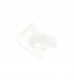 Soporte brida base roscable 4.5mm Blanco 100 Unidades