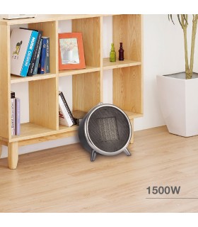 Calefactor Vertical Cerámico PANTU 1500W Negro