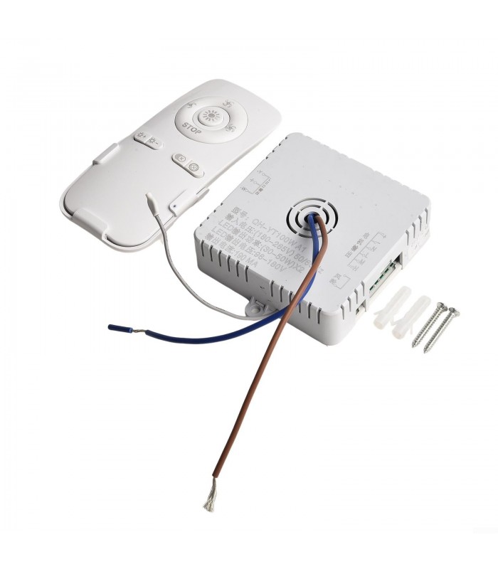 Controlador + Driver + Mando para Ventilador STICKS/WHITELINE Motor AC