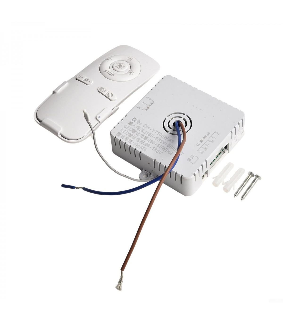 Controlador + Driver + Mando para Ventilador STICKS/WHITELINE Motor AC