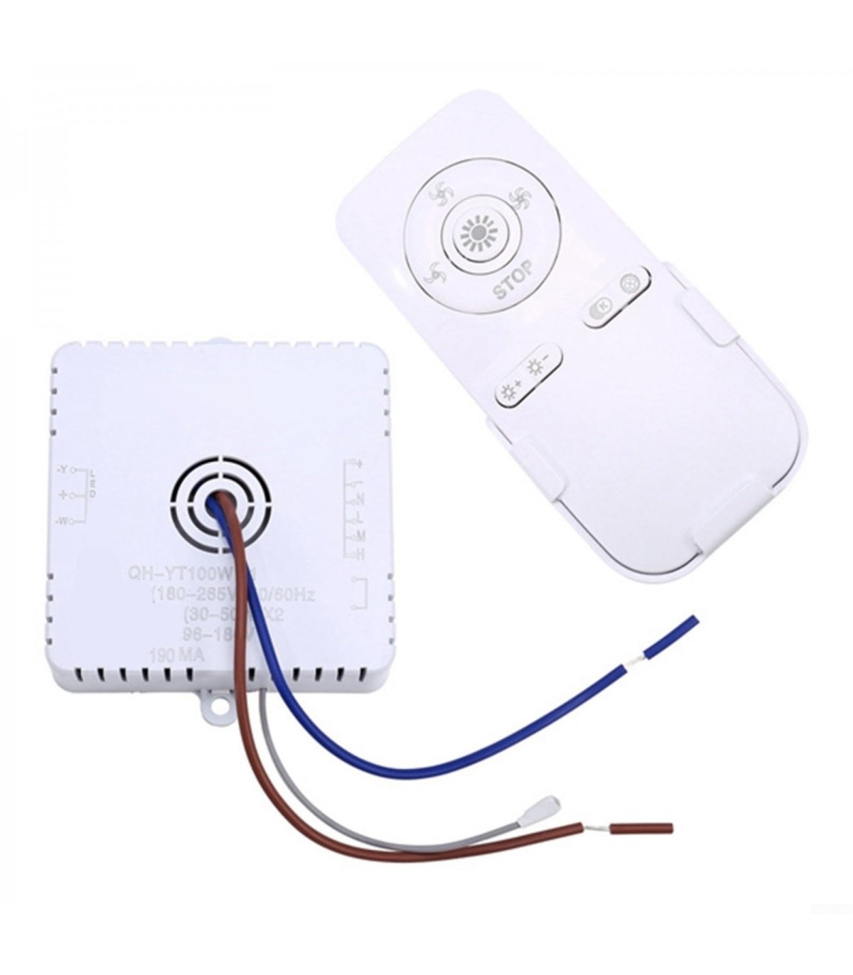 Controlador + Driver + Mando para Ventilador STICKS/WHITELINE Motor AC