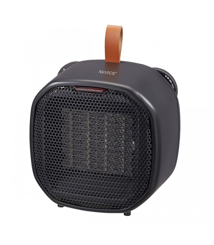 Calefactor Vertical Cerámico VEHNIA 1400W Gris Antracita