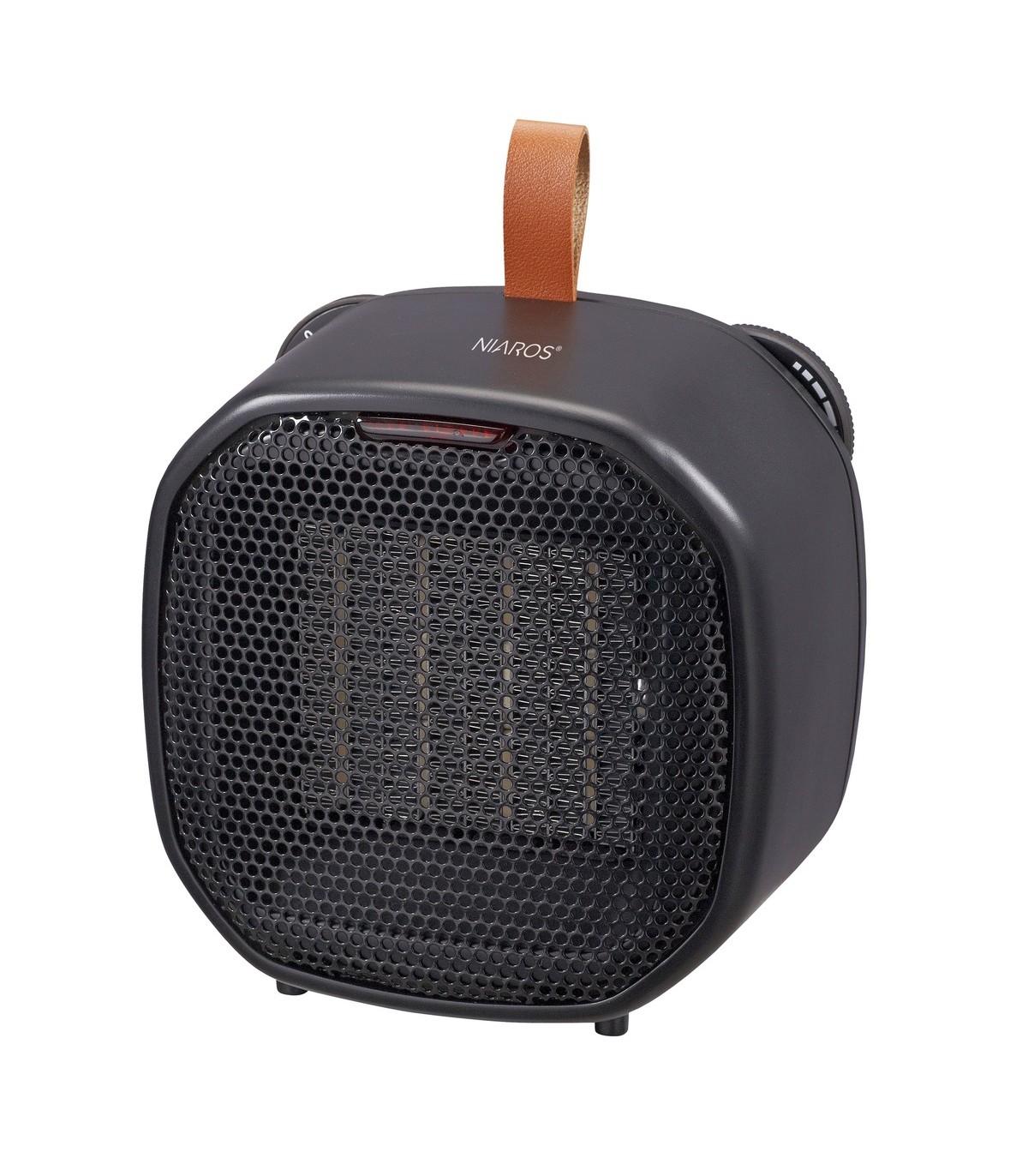 Calefactor Vertical Cerámico VEHNIA 1400W Gris Antracita