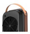 Calefactor Vertical Cerámico KOLHO 1500W Negro/Nogal