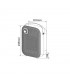 Calefactor Vertical Cerámico KOLHO 1500W Negro/Nogal