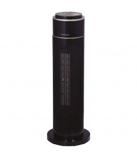 Calefactor Vertical Giratorio Cerámico RINNE 2000W Negro