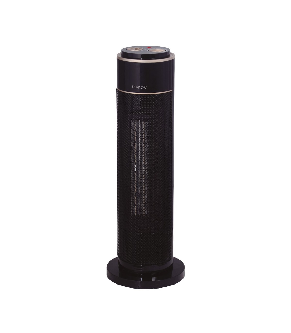 Calefactor Vertical Giratorio Cerámico RINNE 2000W Negro