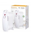 Radiador de Aceite Mini ELDERE 500W Blanco 5 Elementos