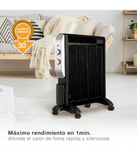 Radiador de Mica SENBAG 2000W Negro