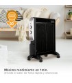 Radiador de Mica SENBAG 2000W Negro