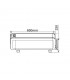 Radiador de Mica BELOAH 1500W Blanco