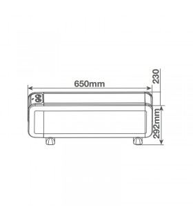Radiador de Mica BELOAH 1500W Blanco