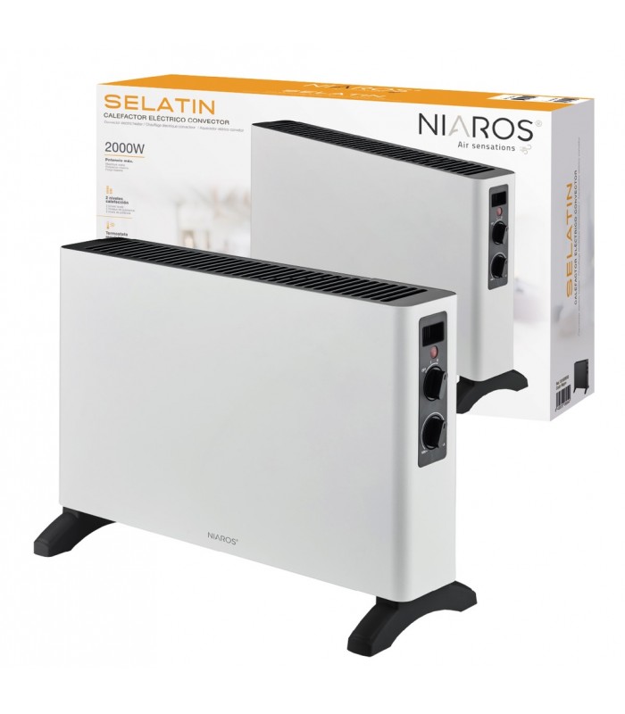 Calefactor Convector SELATIN Blanco 2000W