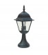Farol aluminio sobremuro E27 IP44 Negro