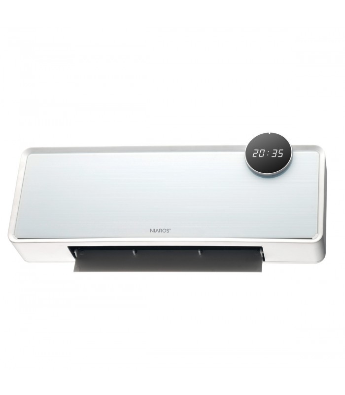 Calefactor Split Pared TOULAT Blanco 2000W Con Mando Distancia IP22