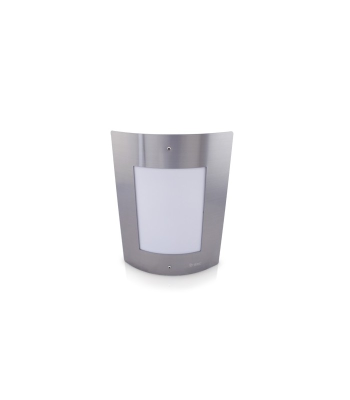Aplique Exterior Pared Acero Inoxidable 1xE27
