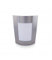 Aplique Exterior Pared Acero Inoxidable 1xE27