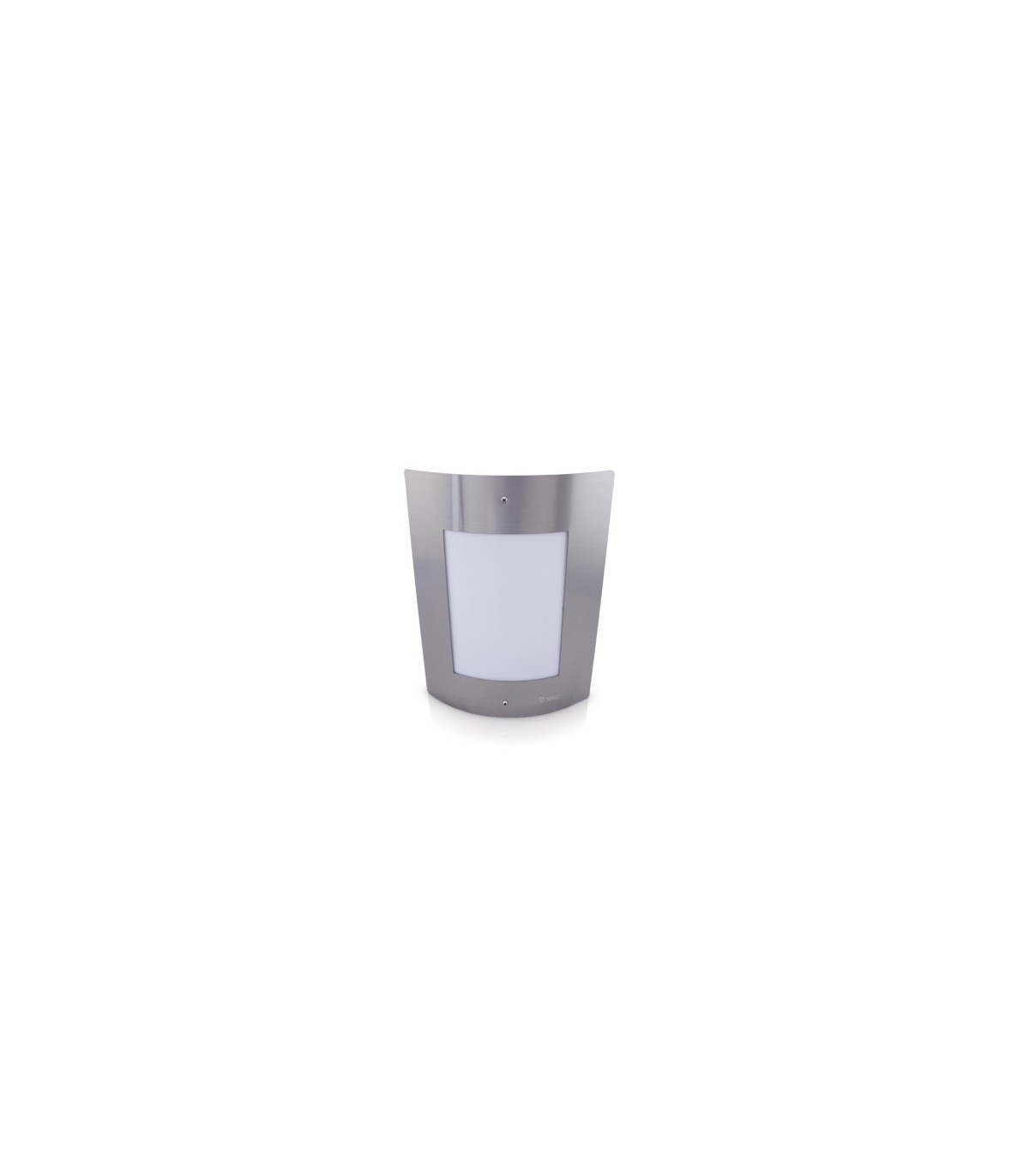 Aplique Exterior Pared Acero Inoxidable 1xE27