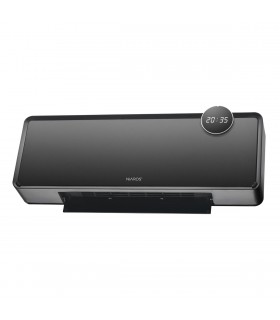 Calefactor Split Pared TOULAT Negro 2000W Con Mando Distancia IP22