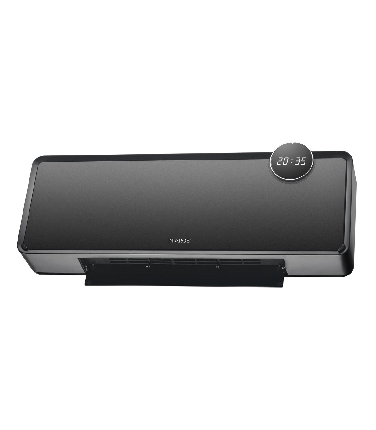 Calefactor Split Pared TOULAT Negro 2000W Con Mando Distancia IP22